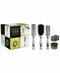 9PC Glitterati Culture Hair Styling Set Pro Round Styling Anti Static Paddle